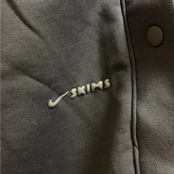 SKIMS Nike Brown Snap away Sweatpants Sz S - Picture 3 of 8
